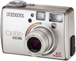 Pentax Optio 430RS Digital Camera picture